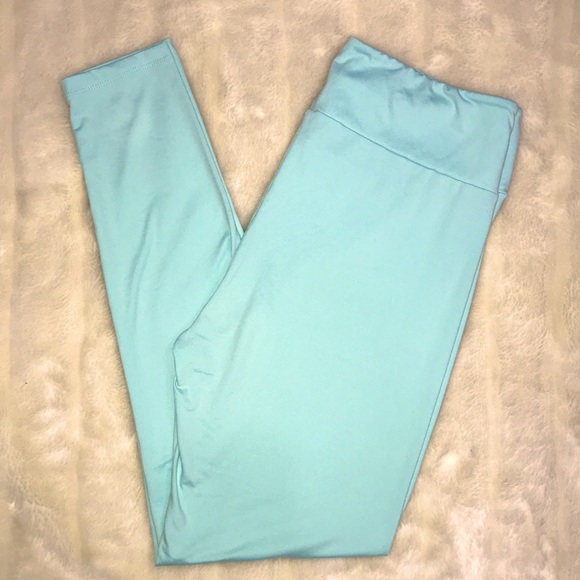 Solid Sky Blue Tc Lularoe Leggings 